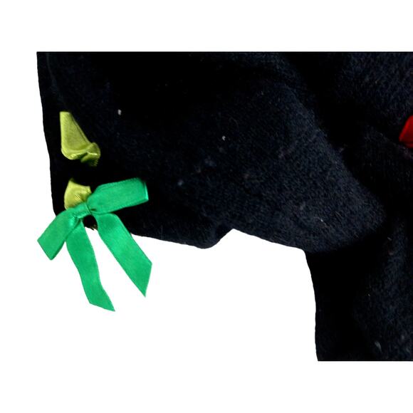 Vintage Design Options Christmas Cardigan Sweater Size Medium - Picture 11 of 11